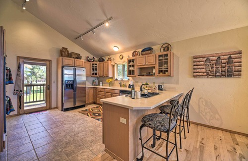 Pagosa Springs Casa | Pagosa Springs Home w/ Deck & Grill, Walk to Town!