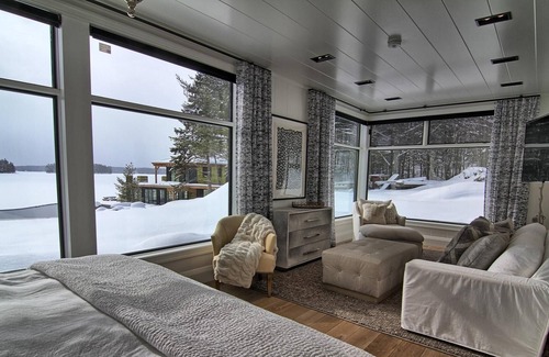Muskoka Lakes Villa | Palaciego y privado 6 Dormitorio | 5 Baños Lago Rosseau! Puestas de sol!