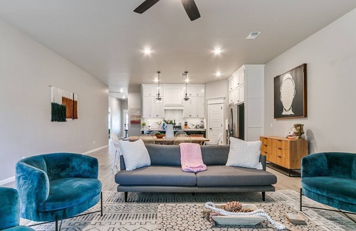 Wheatland Casa | Palmetto Perfection:Spacious 3-Bedroom Home in OKC