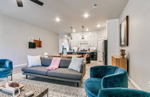 Wheatland Casa | Palmetto Perfection:Spacious 3-Bedroom Home in OKC