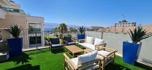 Eilat Apartamento | Palmore Resort 4 bedroom apartment with Private Pool - By Amdar Holiday Apartments