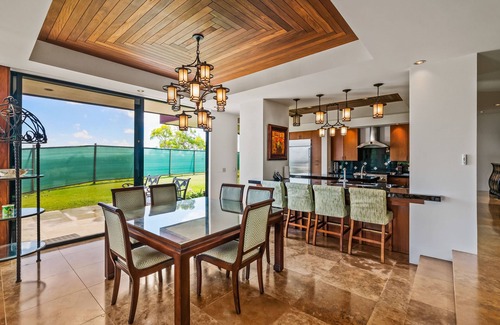 Kaiulani Casa | Panoramic views of Anini Beach w/pool & hot tub $15K/month