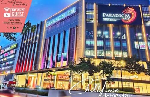Taman Bukit Mewah Apartamento | Paradigm Mall JohorBahru- Hyatt Palace 5GWifi Netflix by ChillTime Homestay
