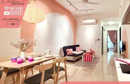 Taman Bukit Mewah Apartamento | Paradigm Mall JohorBahru- Hyatt Palace 5GWifi Netflix by ChillTime Homestay