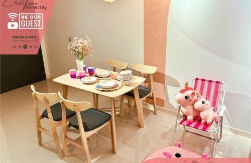 Taman Bukit Mewah Apartamento | Paradigm Mall JohorBahru- Hyatt Palace 5GWifi Netflix by ChillTime Homestay