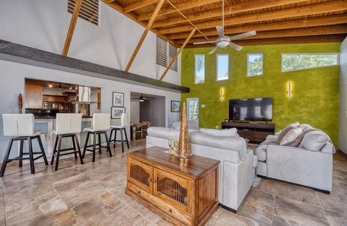 Ensenada Casa | Paradise living 6-bed 3.5-bath island retreat in Rincón, PR with large pool & AC