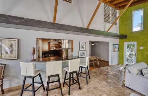 Ensenada Casa | Paradise living 6-bed 3.5-bath island retreat in Rincón, PR with large pool & AC