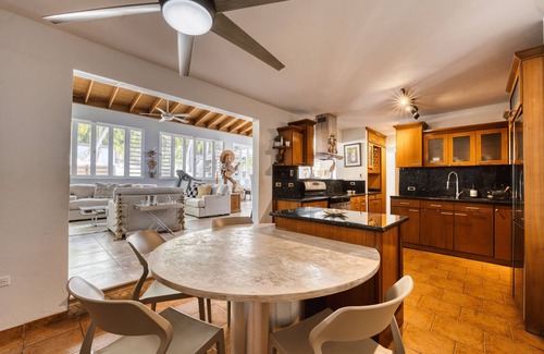 Ensenada Casa | Paradise living 6-bed 3.5-bath island retreat in Rincón, PR with large pool & AC