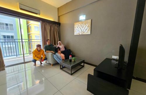 Malacca City Apartamento | Paragon Water Themepark Suites Melaka by GGM