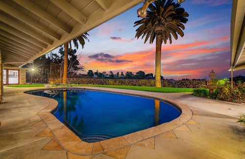 Los Angeles Villa | PARK LANE VILLA - BASKETBALL COURT - VIEWS-POOL