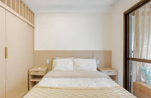 Pituba Apartamento | PB04 Acogedor apartamento 1 suite a 350 m de la playa de Pituba - Pituba