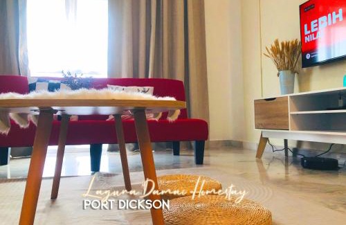 Tanjung Tanah Merah Apartamento | PD 3BR Laguna Damai Homestay - Pool View & Near Beach