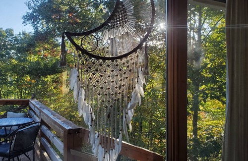 Waynesville Casa | Peaceful Forest Sanctuary Private Hot Tub Tranquil Blue Ridge Escape