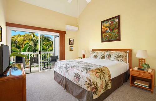 Poipu Condominio | Peaceful Garden Retreat Split AC, Regency 321