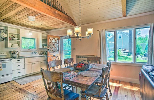Freetown Cabaña | Peaceful Long Pond Cottage w/ Dock & Views