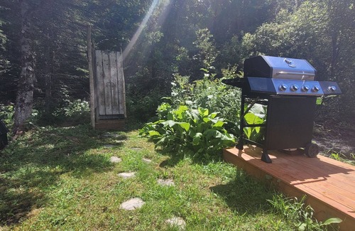 South Glengarry Cabina | Peaceful off-grid forest experience with outdoor shower and walking trail.