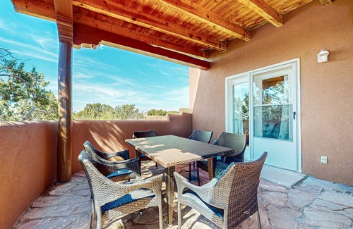 Eldorado at Santa Fe Casa | Peaceful retreat with enclosed patio, incredible views and night skies