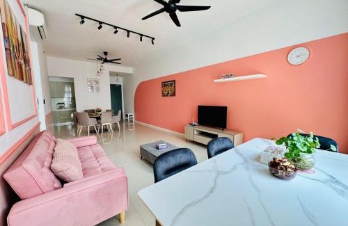 Taman Bukit Mewah Apartamento | Peachy Poolview Paradise @ Paradigm Mall *10-12pax