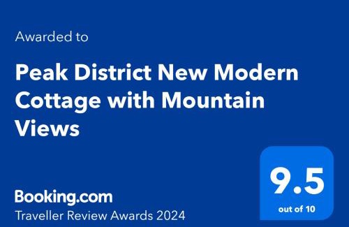 Buxton Casa | Peak District New Modern Cottage with Mountain Views