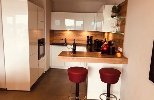Friedrichshafen Apartamento | Penthouse Apartment mit Alpenblick