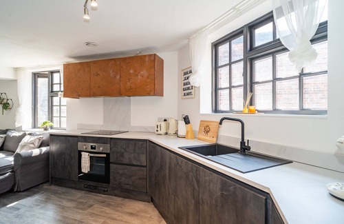 Royal Tunbridge Wells Apartamento | Apartamento-Baño privado con ducha
