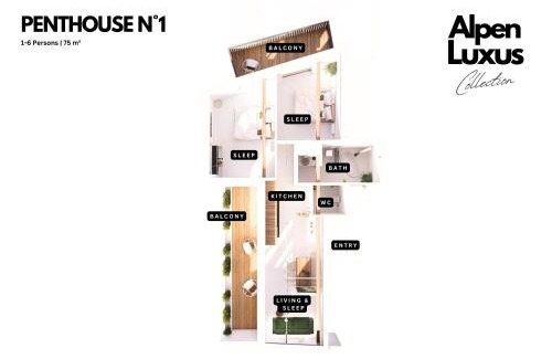 Kramsach Apartamento | PENTHOUSE N`1 - AlpenLuxus Collection