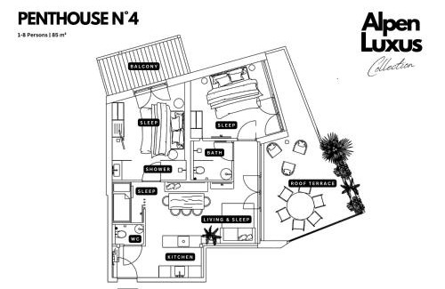 Kramsach Apartamento | PENTHOUSE N`4 - AlpenLuxus Collection