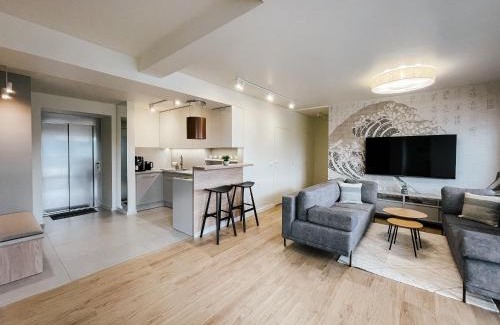 Ponice Apartamento | Penthouse Słoneczna Rapsodia - blisko Parku Zdrojowego - duży taras na dachu - piękny widok - winda - garaż