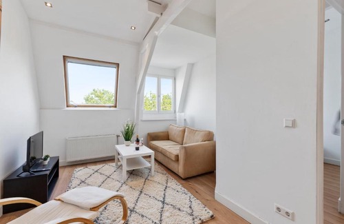 Oude Pijp Apartamento | Penthouse spacious apartment with canal view