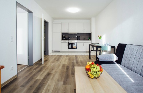 Koetschlitz Apartamento | Perfekte Apartments mit Küche, Balkon, Waschmaschine, Trockner, Grill, W-lan