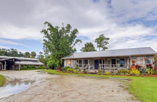 Palm City Casa | Pet-Friendly Cabin on 50 Acres in Palm City!