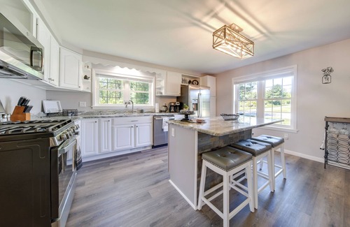 Centerville Casa | Pet-Friendly Centerville Home w/ Fire Pit & Grill