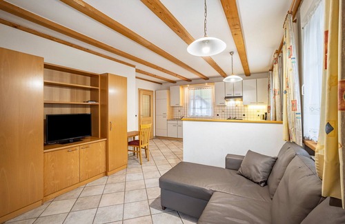 Vierschach Apartamento | Apartamento vacacional que admite mascotas 'Kuenz Dolomiten Drau' con vistas a la montaña