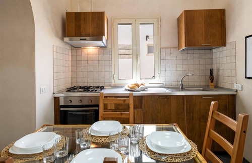 Uggiano la Chiesa Casa | Casa de vacaciones que admite mascotas Casa Papadia - Bilocale Timo con piscina y Wi-Fi