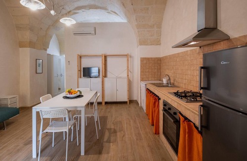 Uggiano la Chiesa Casa | Casa de vacaciones que admite mascotas Casa Papadia - Bilocale Oleandro con piscina y Wi-Fi