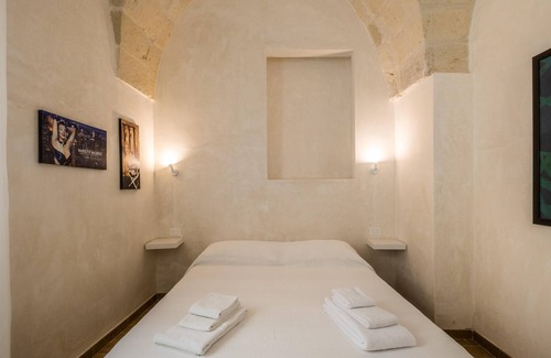 Uggiano la Chiesa Casa | Casa de vacaciones que admite mascotas Casa Papadia - Bilocale Oleandro con piscina y Wi-Fi