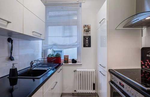 Badenscheuern Apartamento | Sommerhauptstadt Europas" con balcón y Wi-Fi que admite mascotas