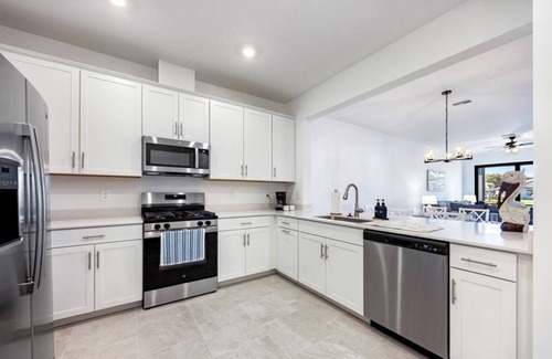 Estero Villa | Pet-Friendly Verdana Village Villa | 3BR| Sleeps 8 | Pool & Fitness