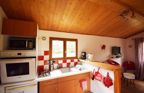 Reaup-Lisse Apartamento | Petite habitation au cœur des pins, à Réaup-Lisse en Lot-et-Garonne
