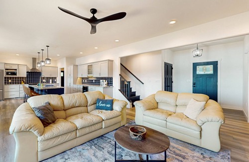 Eagle River Casa | Picturesque Lakefront Home with Foosball, Gas Grill, Fire pit, Dock & WIFI