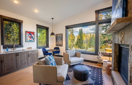 Silverthorne Cabina | Pika Point - 1BR Casita, Mountain Views, Backs to National Forest