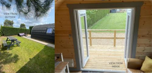 Frampton Apartamento | Pine Lodge Posh Glamping With Wood Fired Hot Tub & Big Lincolnshire Skies