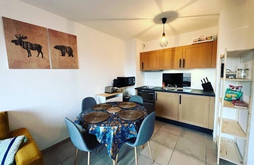 Plagne Centre Apartamento | Plagne center, 50m from the slopes, sleeps 4 new residence Les Lodges 1970