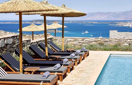 Santa Maria Villa | Villa con vistas al mar en Paros | Villa de lujo | Vista al mar | Gran terraza | 3 BDR | Santa Maria