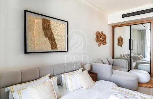 Madinat Zayed Apartamento | PNB Living - Luxury Studio with Canal Views - Trillionaire Residences, Business Bay