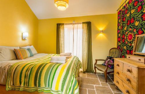 Boscastle Apartamento | Polrunny Farm sea view Blueberry Cottage with log burner