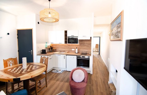 Libourne Apartamento | Apartamento-Littorial-Confortable-Baño privado con ducha