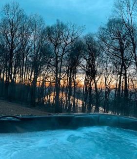 Wrightsville Casa | Pool Cottage at Roundtop Estate couples oasis