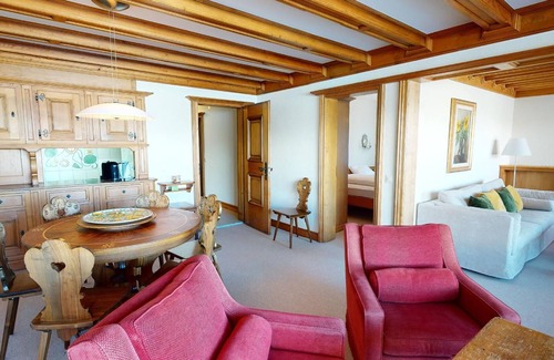 Sankt Moritz-Bad Apartamento | Popular and centrally located residential building in St.
