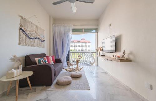 Taman Tanjung Apartamento | PortDickson 6pax Seaview Muji Home 1min to Beach